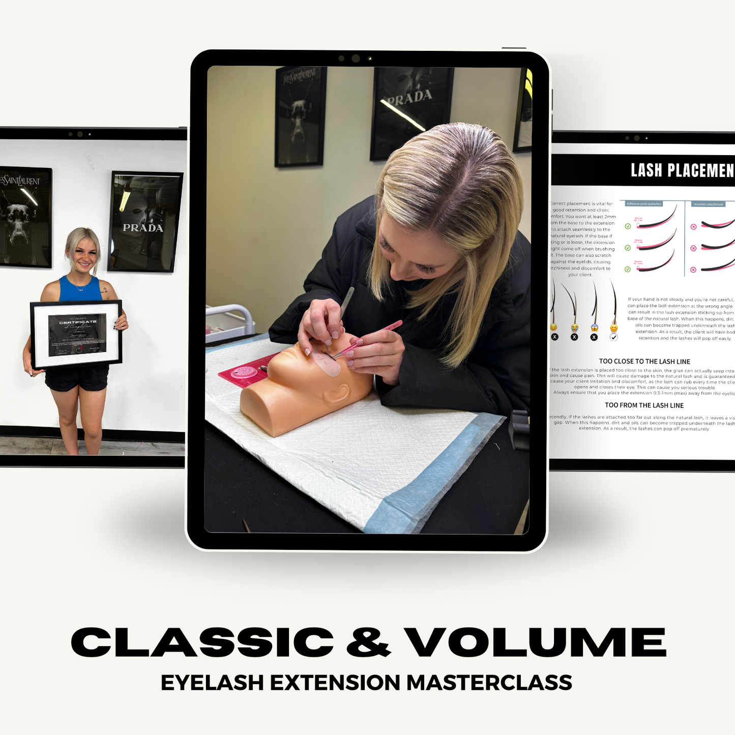 Classic & Volume - Eyelash Extension Training